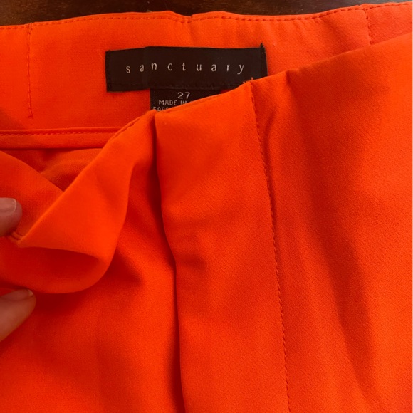 Anthropologie NWT Sz 27 side slit w/pockets trouser pants; beautifully tailored - Picture 12 of 16